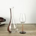 Anpassade retro eleganta kristallvinsglasögon Decanter set